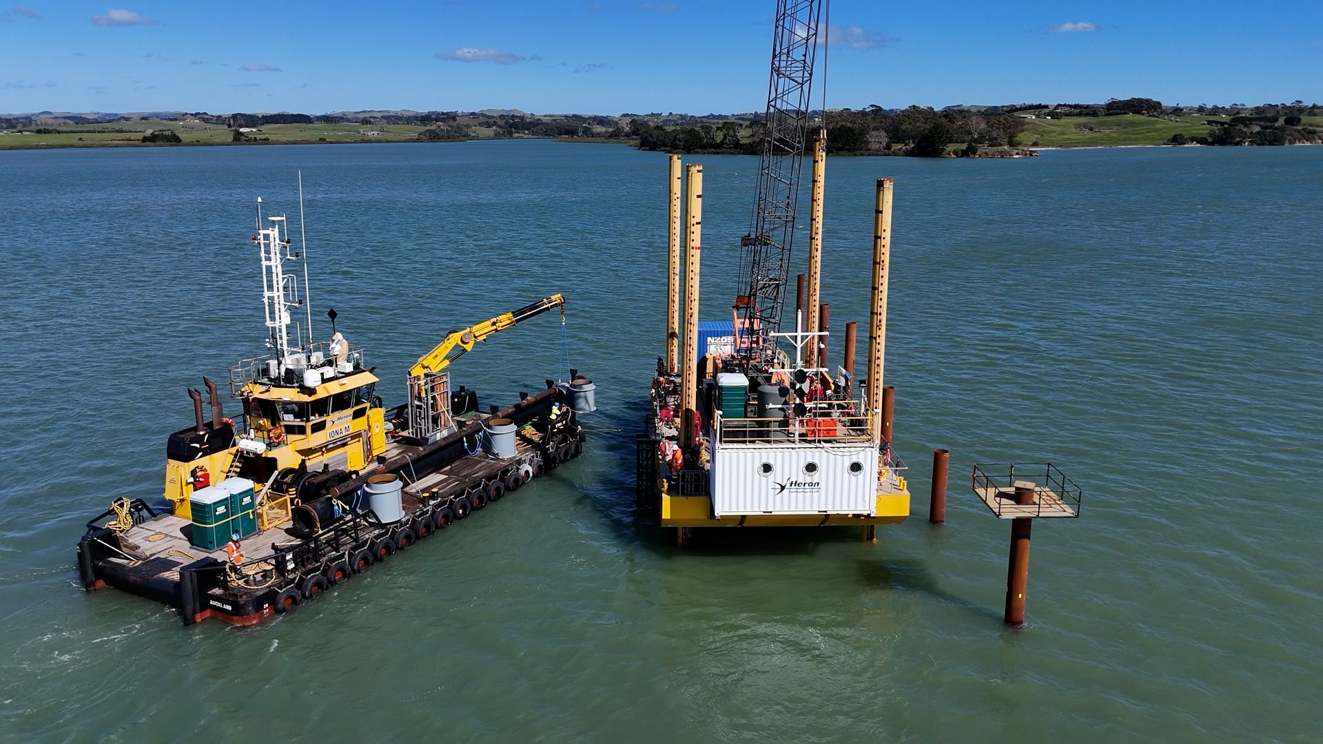 Watercare reaches key milestones in Clarks Beach wastewater outfall installation and plant upgrade cover