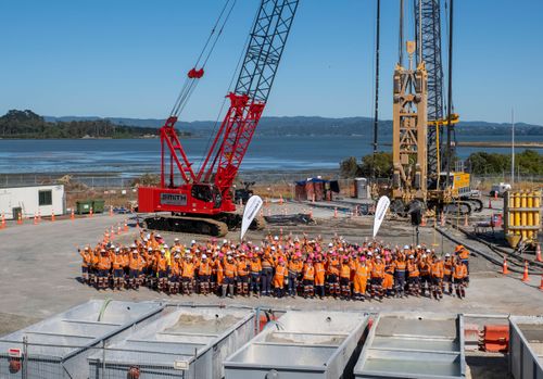 Central Interceptor sod turning - Māngere, 2019