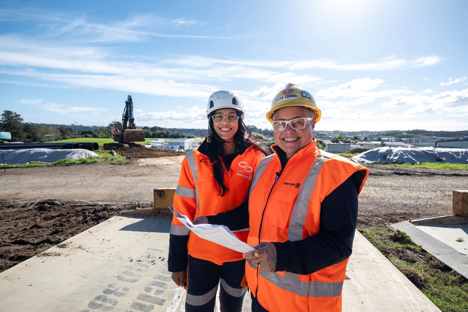 Watercare gets on with connecting the Northern Interceptor in Rosedale Wastewater Treatment Plant cover
