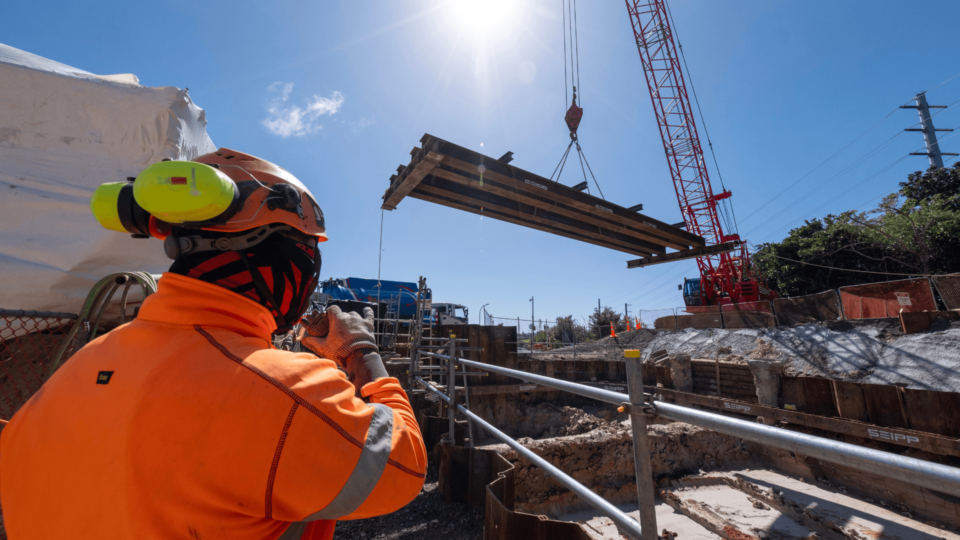 Watercare's complex excavation for Northern Interceptor connection cover